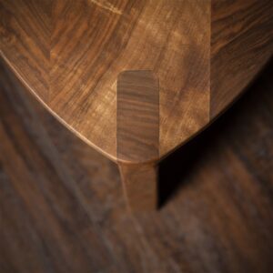 Drvena hoklica S30 Orah