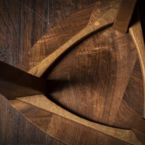 Drvena hoklica S30 Orah