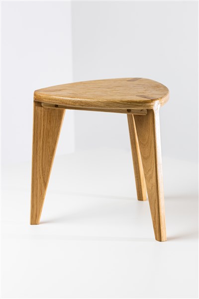 meda furniture 3 (52) Drvena hoklica Hrast S30