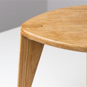 Drvena hoklica Hrast S30