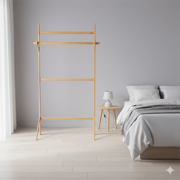 Vesalica-hrast-4 Drveni stalak hrast