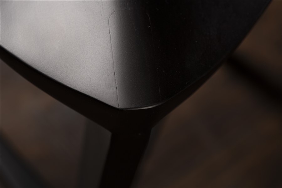 _D7A8542 Drvena barska stolica crna