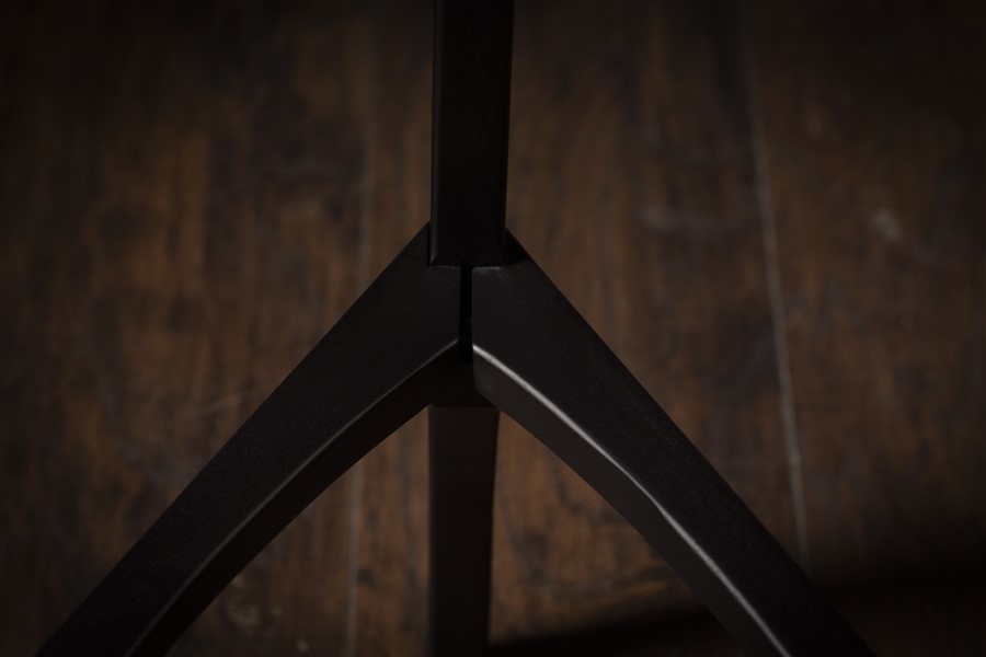 _D7A8544 Drvena barska stolica crna