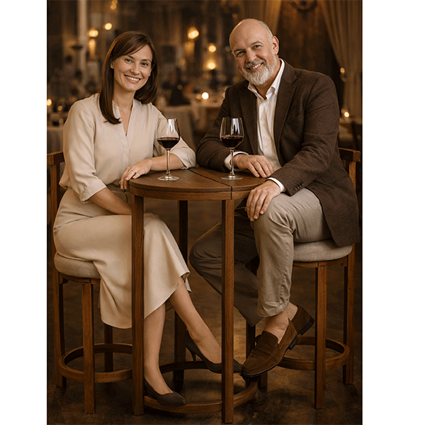 Luka-barski-sto-2500-square-3 Drveni barski sto Luka sa vitkim nogama i kružnim detaljem