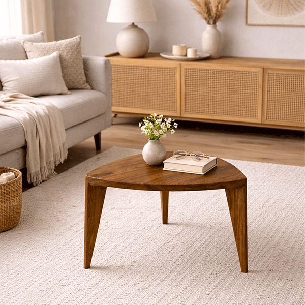 Sanko—small-coffie-table-(1) SANKO – Ručno rađen dizajnerski stočić od punog drveta