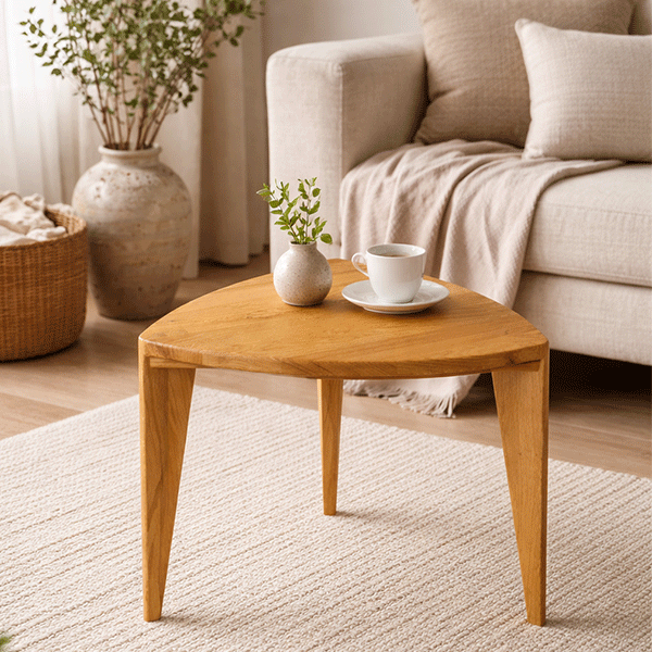 Sanko—small-coffie-table-2 SANKO – Ručno rađen dizajnerski stočić od punog drveta