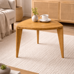 SANKO – Ručno rađen dizajnerski stočić od punog drveta