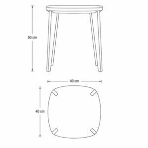 Nora quadro dimenzije stočića